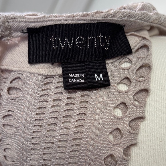 Twenty Elegant Lined Lace Sleeveless Dress Soft M - Picture 2 of 12